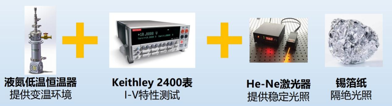 液氮低温恒温器联用万用表